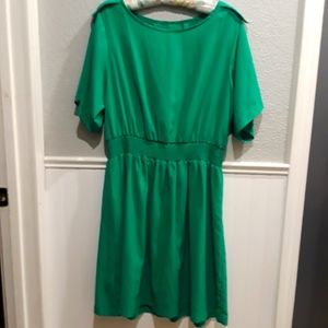 Calvin Klien Green dress Sz L